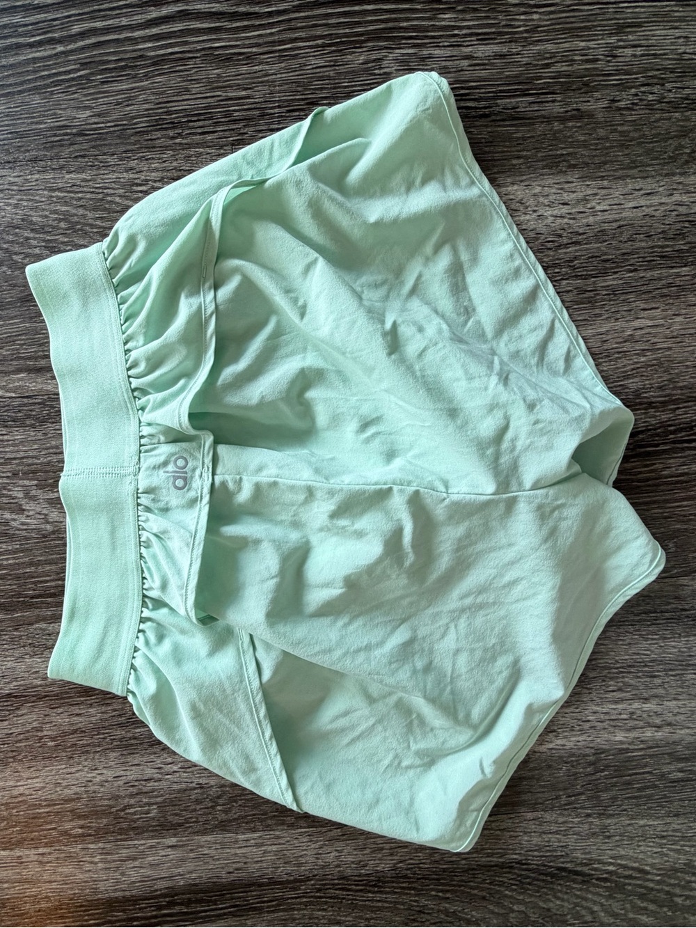 ALO Yoga Mint Green Tennis Shorts (
Match point shorts) NEVER WORN - Picture 3 of 4